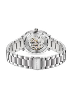 Kenneth Cole New York Kenneth Cole New York 39mm Automatic Men's Watch with Antique Blue Dial & Stainless Steel Bracelet  - Image 3