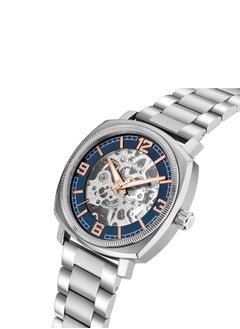 Kenneth Cole New York Kenneth Cole New York 39mm Automatic Men's Watch with Antique Blue Dial & Stainless Steel Bracelet  - Image 2