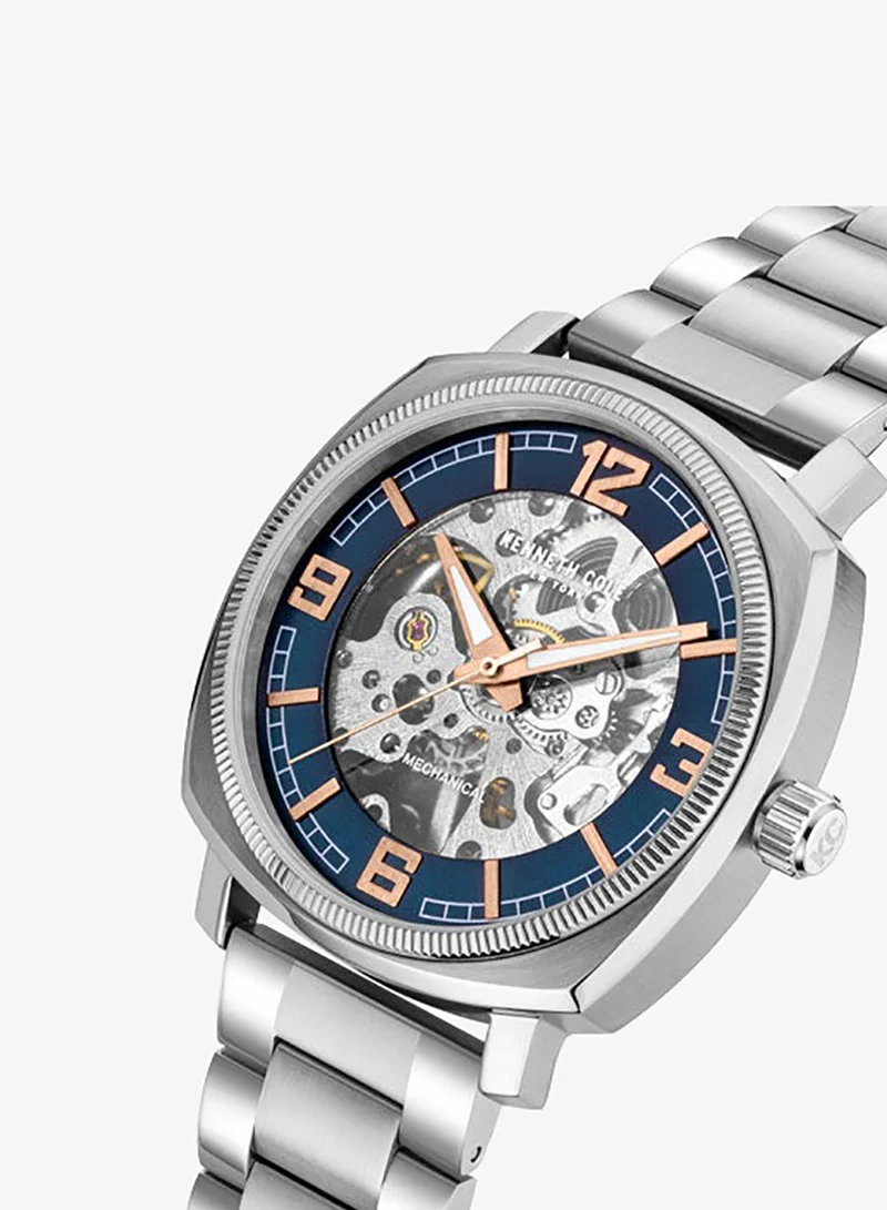 Kenneth Cole New York 39mm Analog Men's Watch with Stainless Steel Bracelet