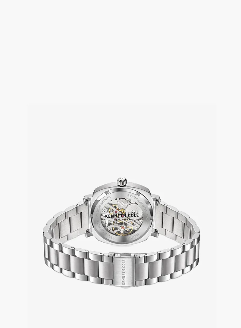 Kenneth Cole New York  39mm Analog Men's Watch with Stainless Steel Bracelet for Men | Best Price UAE