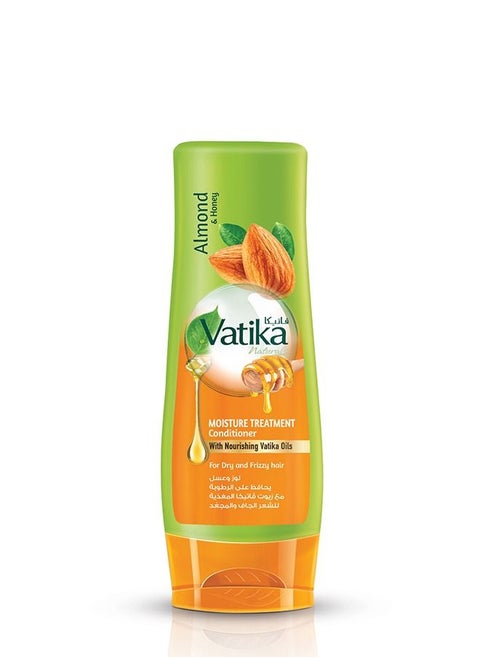Vatika Naturals Moisture Treatment Conditioner | Enriched with Almond & Honey | Deep Nourishment | For Dry and Frizzy hair - 200ml