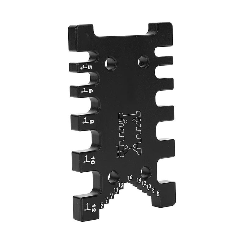 Woodworking Tenon Caliper Card Measuring Tool 6 Inch Durable Aluminum Alloy - Image 5