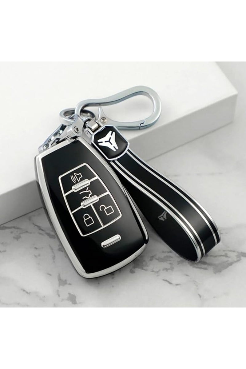 TPU Car Remote Key Fob Cover Case Holder Shell Protector，for Baic BJ40 PLUS EX5 EU5 EC5 BJ80 - Image 3