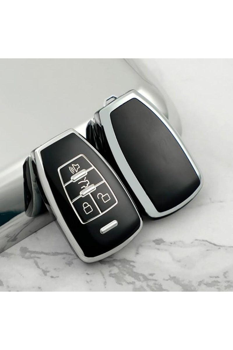 TPU Car Remote Key Fob Cover Case Holder Shell Protector，for Baic BJ40 PLUS EX5 EU5 EC5 BJ80 - Image 1