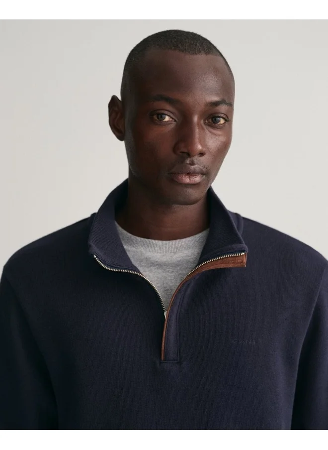 GANT Gant Sacker Rib Half-Zip Sweatshirt