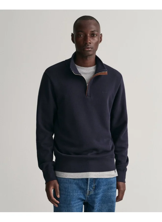 GANT Gant Sacker Rib Half-Zip Sweatshirt