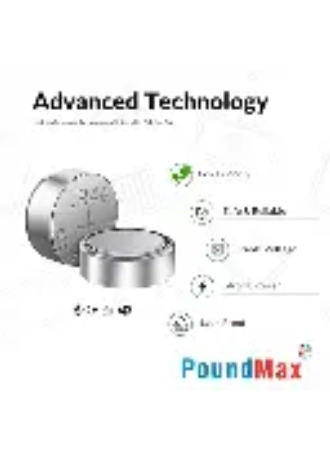 PoundMax 10 x AG13 LR44 1.5 V Alkaline Button Cell Battery by - Image 3