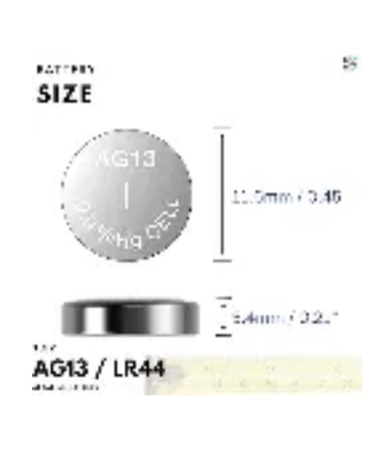 PoundMax 10 x AG13 LR44 1.5 V Alkaline Button Cell Battery by - Image 2