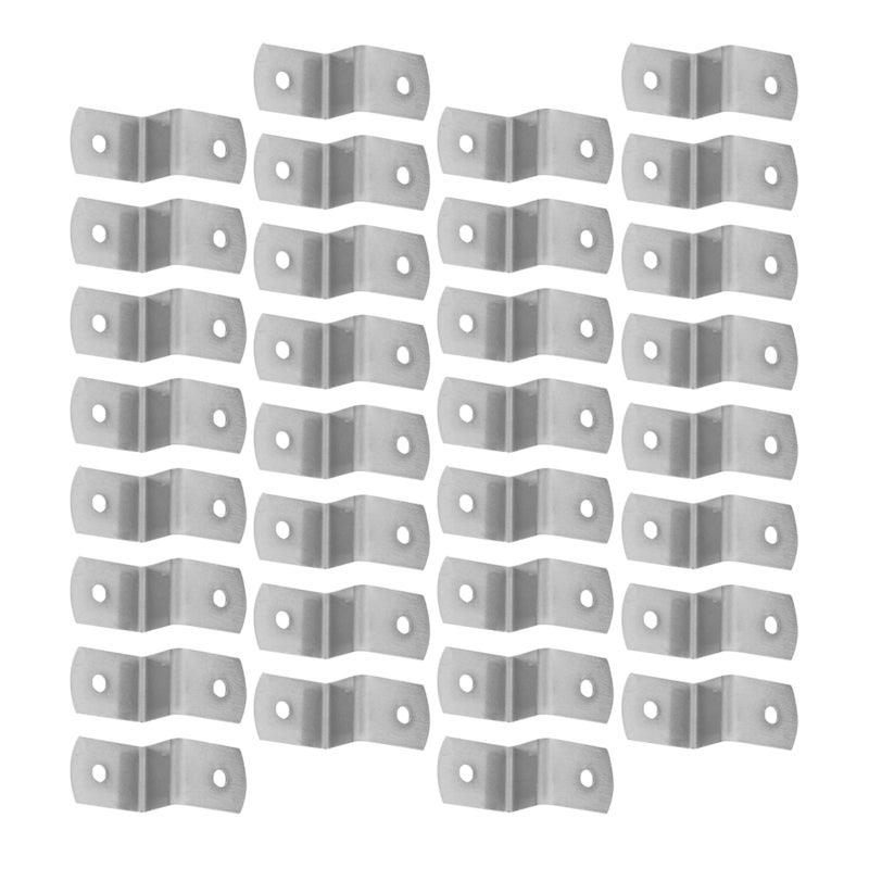 50pcs Z Shape Photo Frame Fasteners Offset Canvas Clips Tabletop Picture Framing Fasteners - Image 5