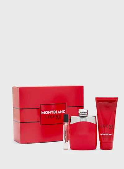 Mont Blanc Legend Red Eau De Parfum Trio Set, Savings 30%