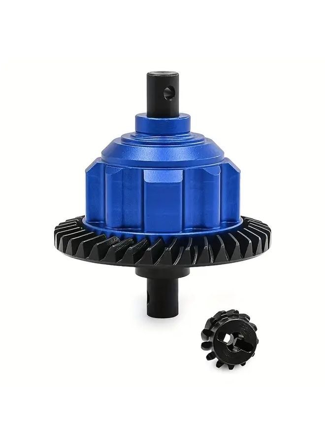 Blue Traxxas 1 10 MAXX SLASH Chrome Steel Rear Differential Gearbox 37 13T Assembly Racing Enhancement - Image 1