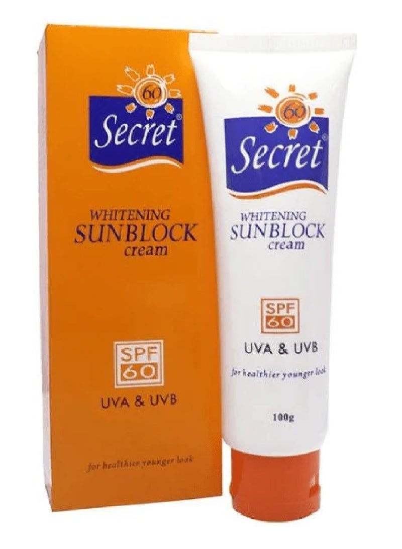 سيكريت كريم تبييض البشرة بعامل حماية من الشمس SPF 60 - Image 1
