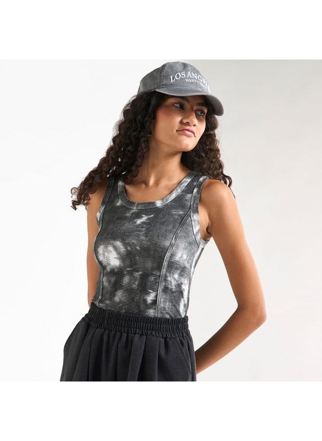 FAV All-Over Print Tank Top with Round Neck  - Image 1