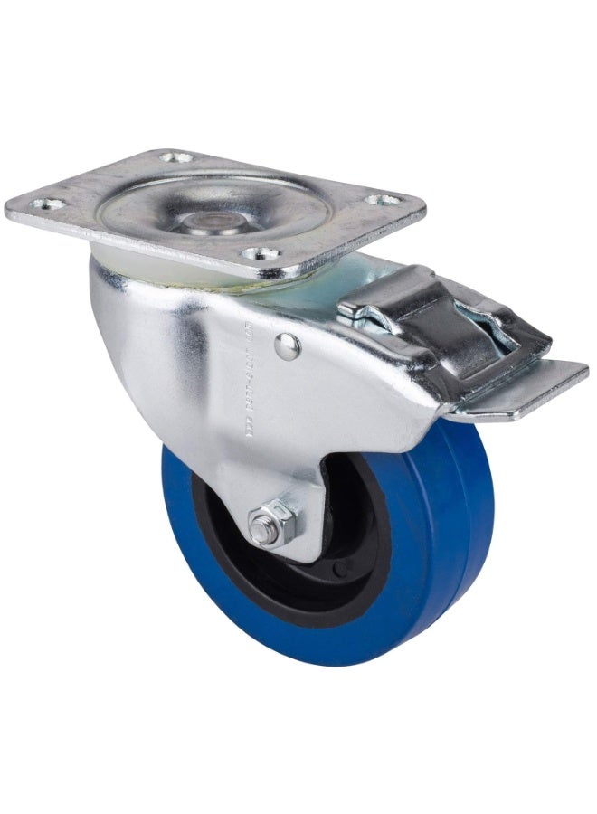 PENN ELCOM Penn Elcom Casters with for Heavy Duty Roadcases, Flightcases, and Heavy Equipment (Caster Single (1 Braking Caster)) 
