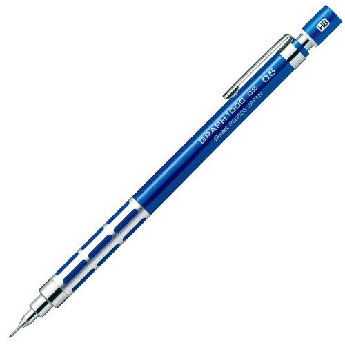 Pentel Graph-1000CS XPG1005CSC Mechanical Pencil, Blue - Image 1