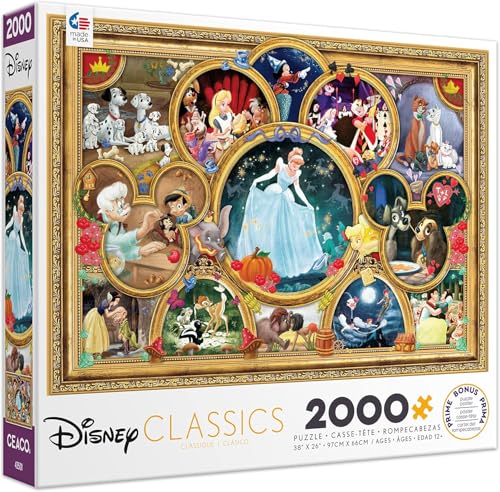 Ceaco Disney Classics Disney Classics 2000 Piece Jigsaw Puzzle 5 - Image 1