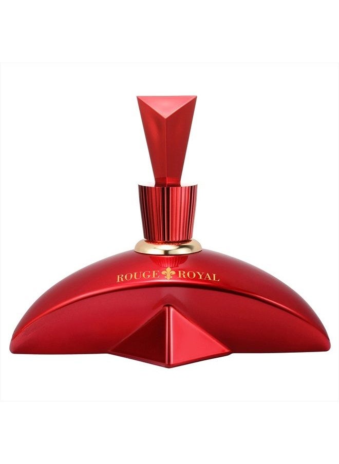 Marina De Bourbon - Rouge Royale by Princesse Marina de Bourbon | Eau de Parfum Spray | Fragrance for Women | Floral Fruity Scent with Notes of Strawberry, Lime, and Jasmine | 100 mL / 3.4 fl oz, red - Image 1