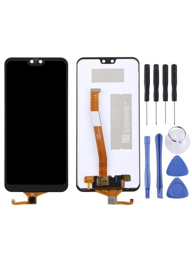 erorex Replacement LCD Screen and Digitizer Full Assembly for Huawei Honor 9i / Honor 9N India Black - Image 1