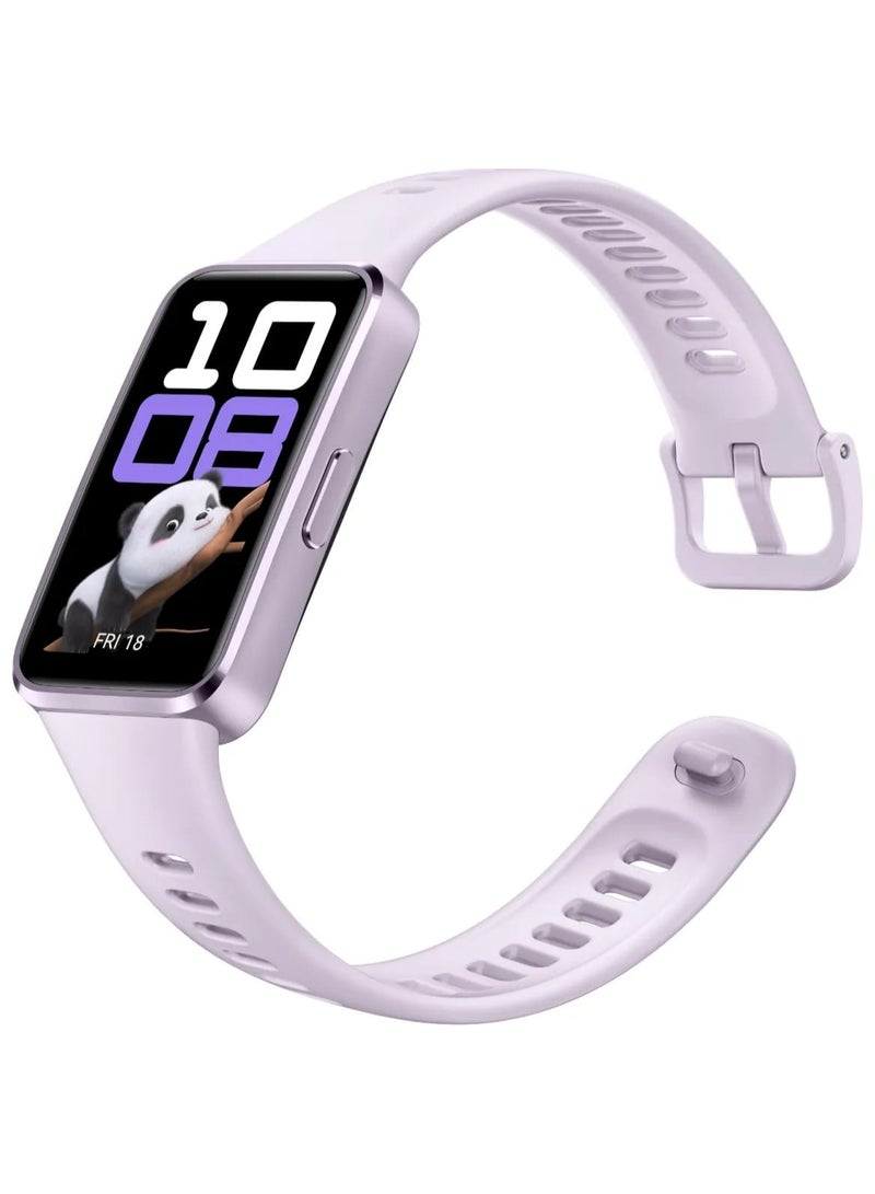 Huawei eKit "Elegant Soft Purple Huawei Band 10 – Ultra-Lightweight Smart Band with Advanced AI Fitness & Sleep Tracking" - Image 1