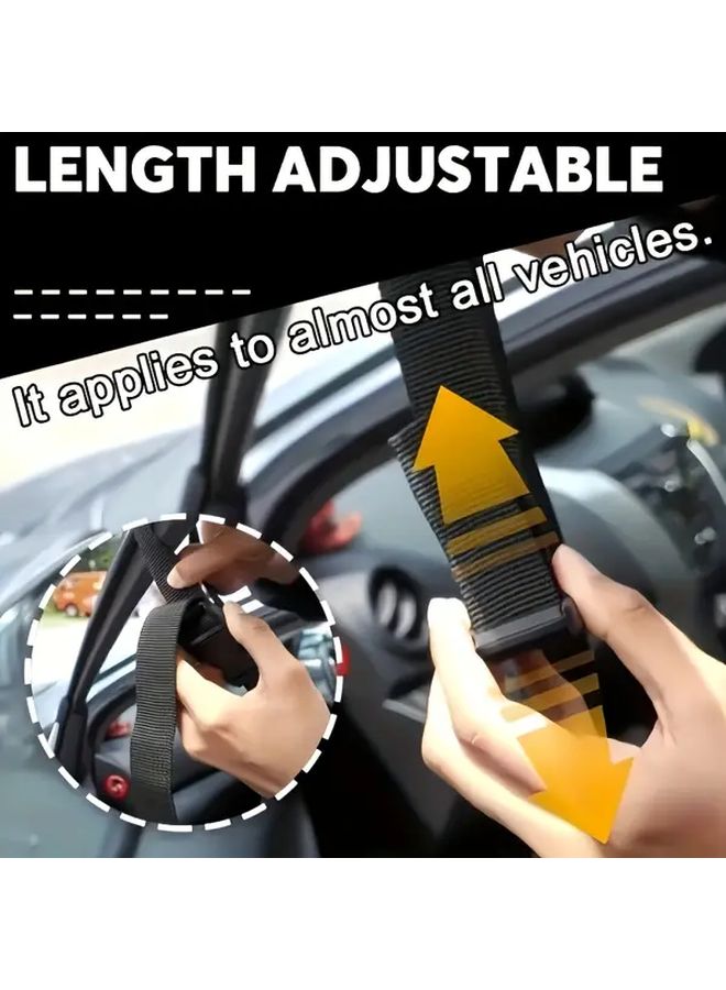 1 Set Stationary Car Handle For Bus Adjustable Hand Grip Aid Tool Suitable For Elderly - Image 3