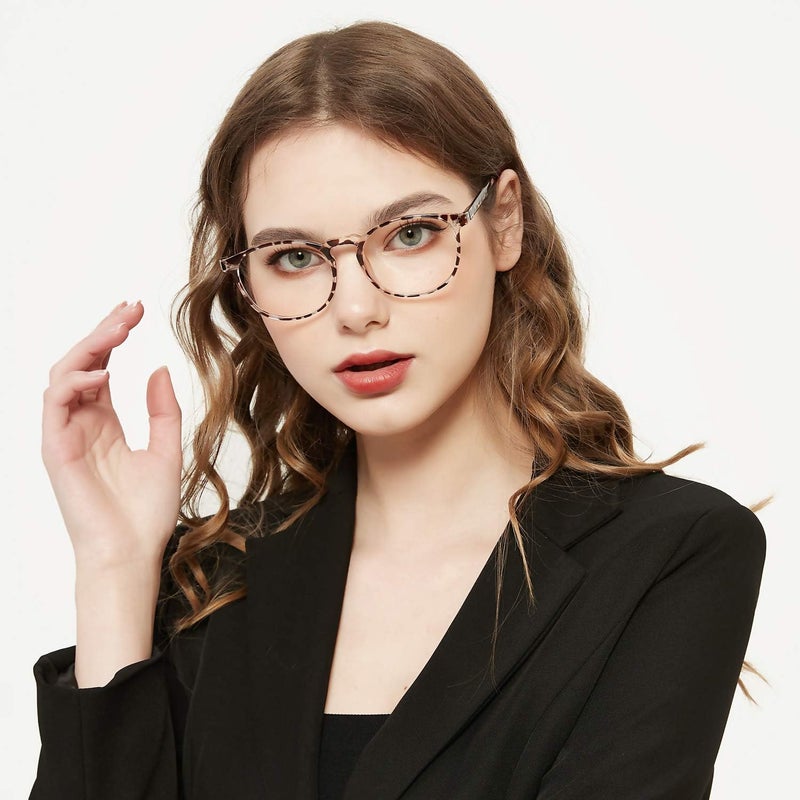FEIYOLD Wide daily application Blue Light Blocking Glasses Women/Men,Retro Round Anti Eyestrain Computer Gaming Glasses(2Pack) Multi-budget available picks - Image 2
