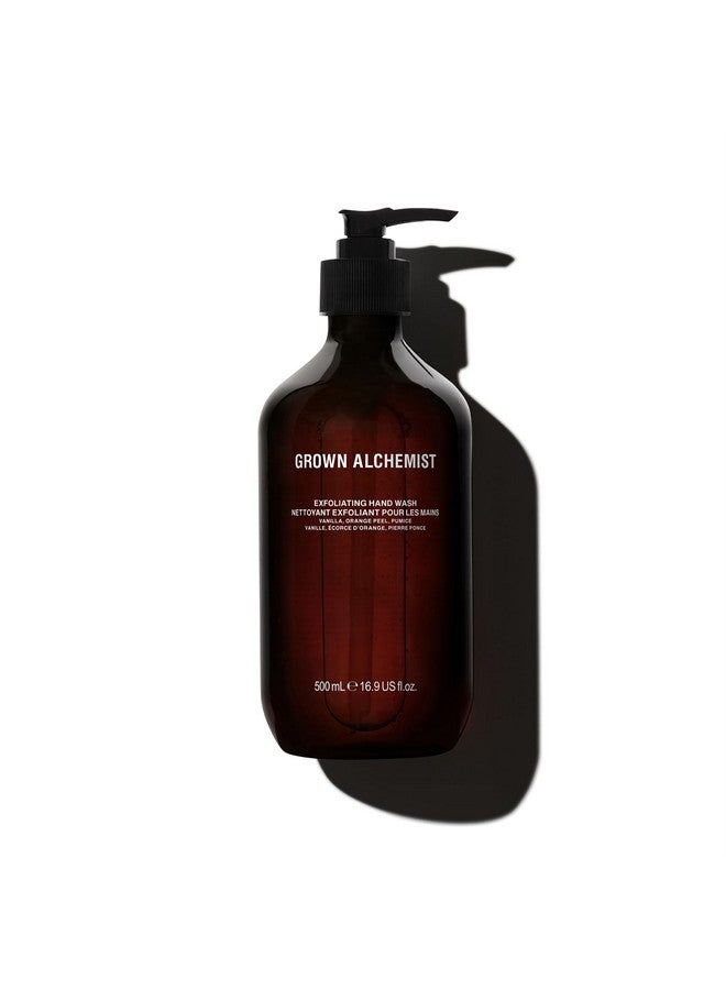 غسول مقشر لليدين، خفاف قشر البرتقال والفانيليا. منظف لطيف ينعم وينشط البشرة (500 مل) - Image 1