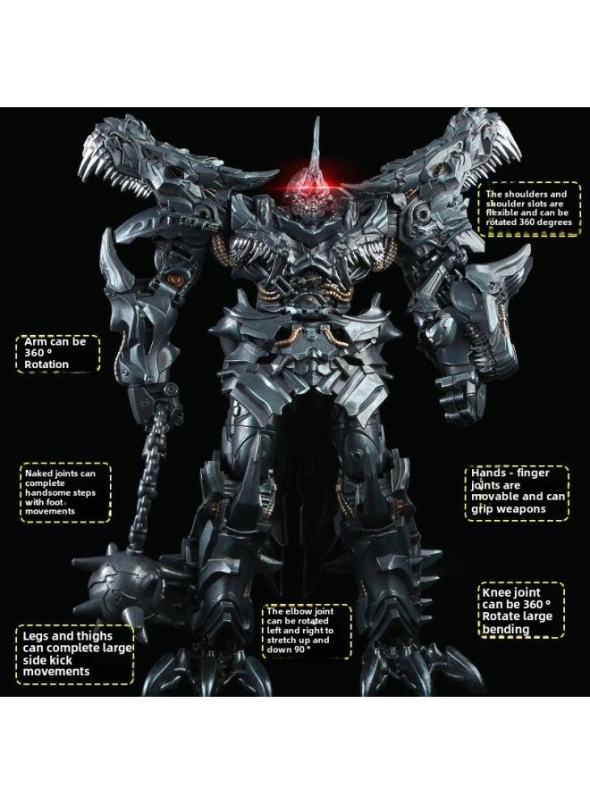 Boy Transfiguration Toy Enlarge Alloy Version Movie SS Twisewire Dinosaur Legendary Warrior Optimus Prime Robot Model-Color:Legendary Warrior - Image 5