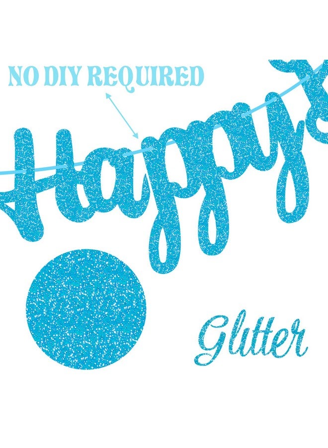 umoni Dolphin Happy Birthday Banner Decorations for Under the Sea Themed Party Supplies - Image 4