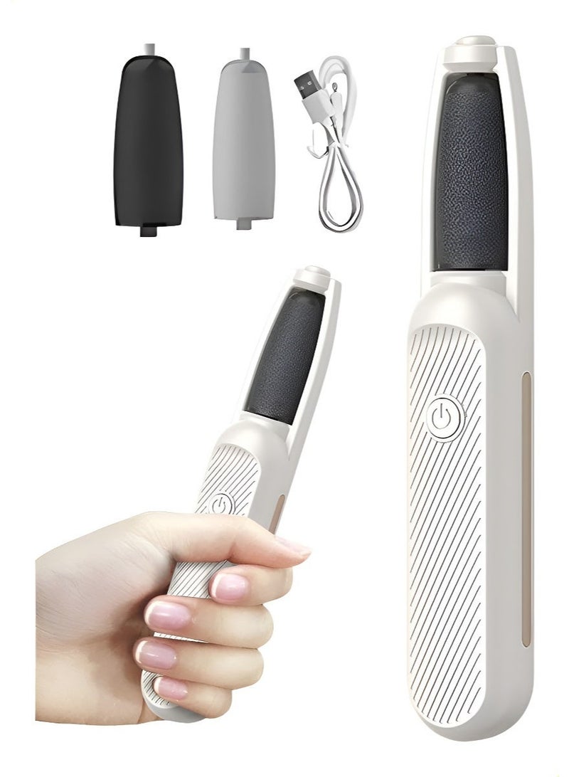 منزعق الكالوس الكهربائي لأقدام بتوازن 3 سرعات - يُشمل 2 أسطوانات، مُحفوظ ضد الماء كاملًا IPX7 - Image 1