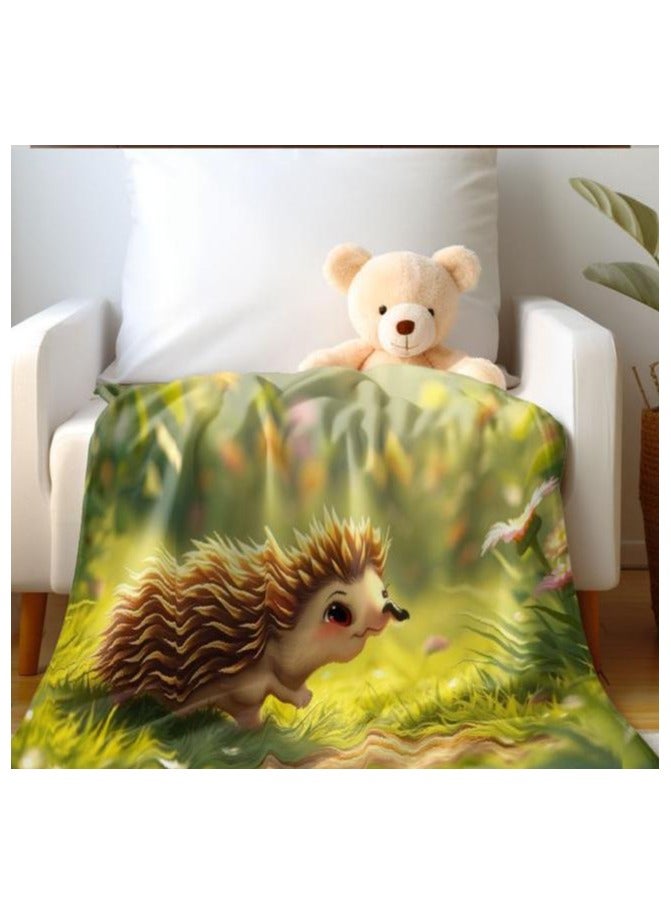 general Children's or student cartoon flannel thin blanket (warm and comfortable, suitable for sleep, games) 100cm*150cm - 568 - Image 4