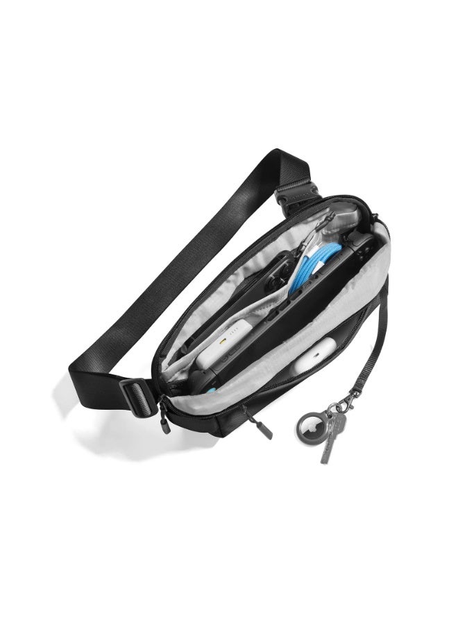 Tomtoc Crossbody Sling Bag 3L Water-Resistant Lightweight Chest Bag Compatible with 8.3” iPad Mini, Nintendo Switch 2 / OLED – TOMTOC Explorer-T21 Small EDC Shoulder Bag for Men & Women Travel Hiking - Image 3