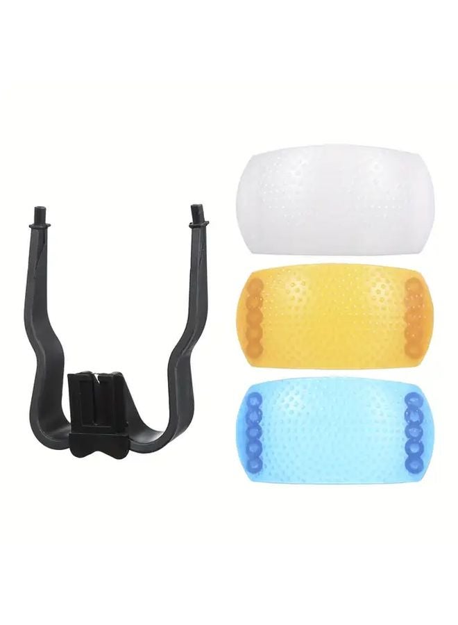 Eonix 3 In 1 Pop Up Flash Diffuser Cover With Bracket For DSLR Cameras - Image 5