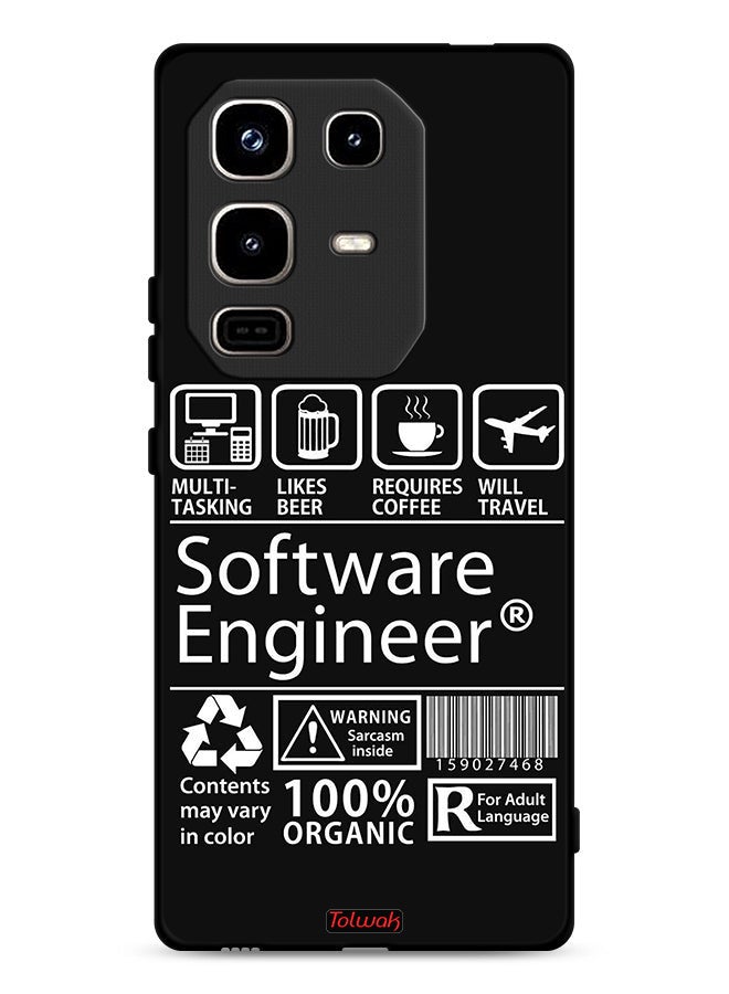 Tolwak Infinix Note 50 Pro 4G Protective Case Cover Software Engineer Sticker - Image 1