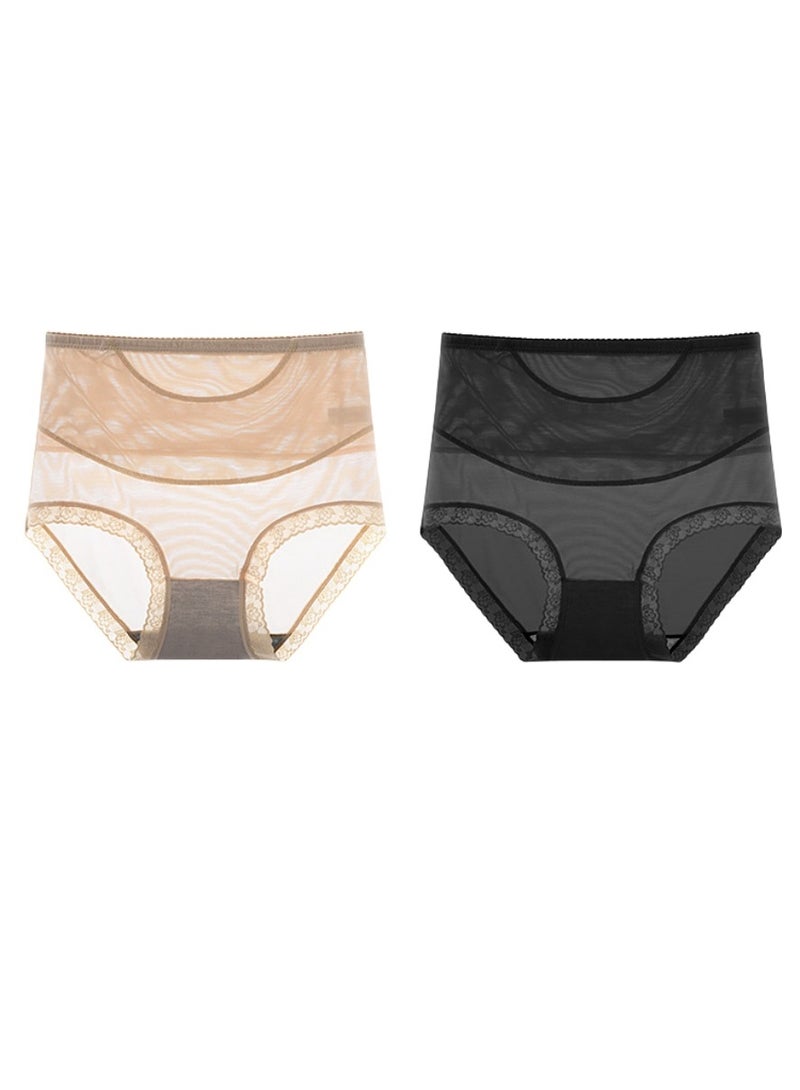 KUYING High Waisted Anti Glare Postpartum Waist Cinching And Hip Lifting Safety Pants For Body Shaping Set Of 2  - Image 3