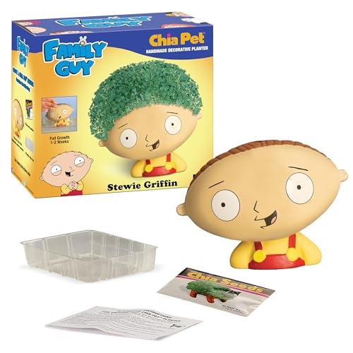 Chia Pet Family Guy - Stewie Griffin with Seed Pack, Decorative Pottery Planter, Easy to Do and Fun to Grow, Novelty Gift, Perfect for Any Occasion - Image 4