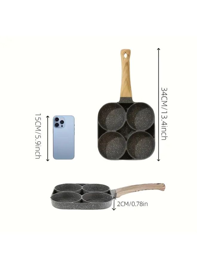 1 Pc Nonstick Egg Frying Pan For Gas And Induction Cookers - Image 4