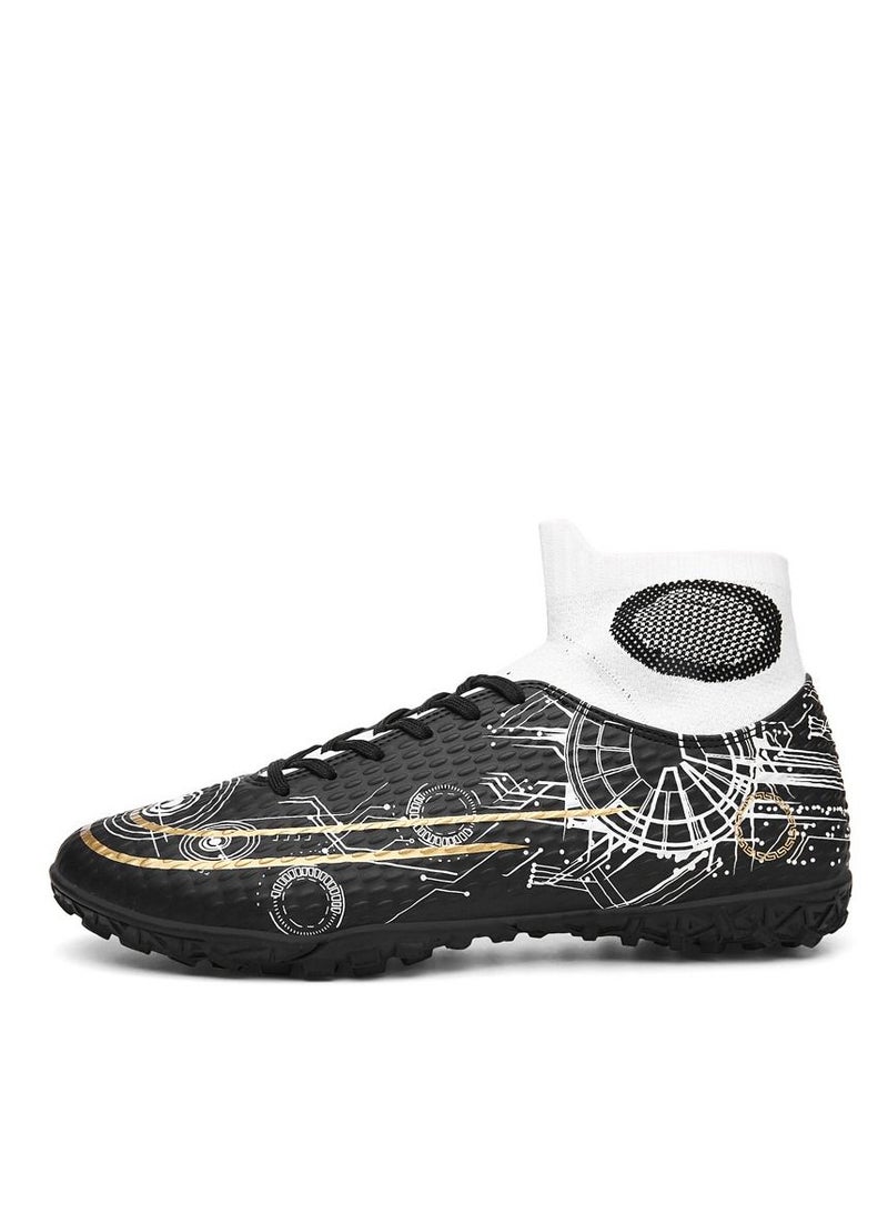 Y&D Football Shoes Male  Broken Nail Primary School Children Mandarin Duck Couple Artificial Grass Sports  - Image 2