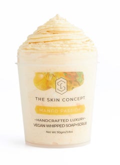 THE SKIN CONCEPT The Skin Concept Whipped Soap and Scrub - Mango Passion - Handmade, Vegan  - Image 1