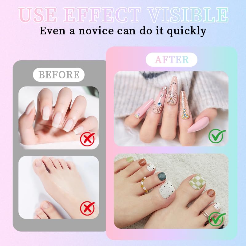 12 Colors Nail Art Pens Set, 2026 Upgraded Nail Art Markers, Fine Tip Nail Art Pen 0.5mm, Portable Nail Art Tools for Dotting Drawing Painting Liner DIY (12pcs) - Image 4