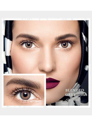 Anesthesia Once Blended Gray daily colored contact lenses - view 3