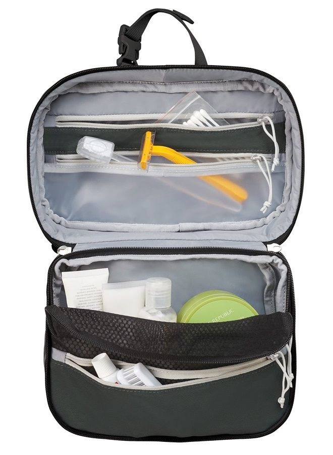 OSPREY طقم أدوات النظافة للنقل، أسود