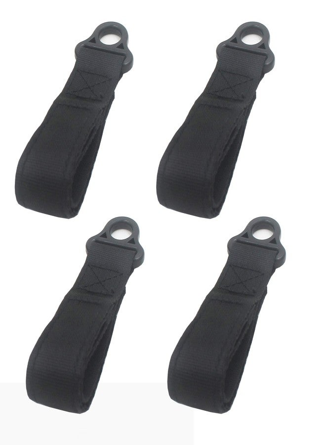 YYST Heavy Duty Tool Belt Suspender Loop Attachment Accessories Strap Belt Connectors - 4 Pack - Image 1
