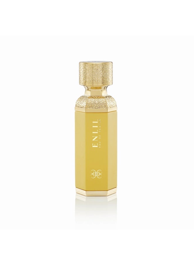 ENLIL Luxury Eau De Parfum for Men and Women Bold Blend of Leather Cedarwood and Pink Pepper for a Majestic and Long Lasting Royal Scent