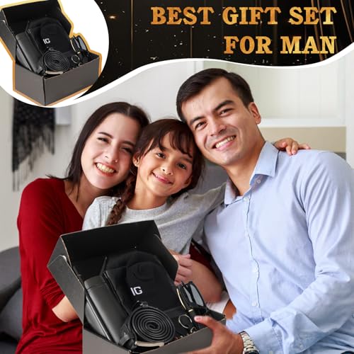 JolliKids Gifts Box for Men Dad Gifts Basket Set for Fathers 16 oz Tumblers Wallet Toiletry Bag Bottle Opener Sunglasses Bracelet Socks Pen Keychain Personalized Birthday Gift for Dad Husband Boyfriend - Image 5