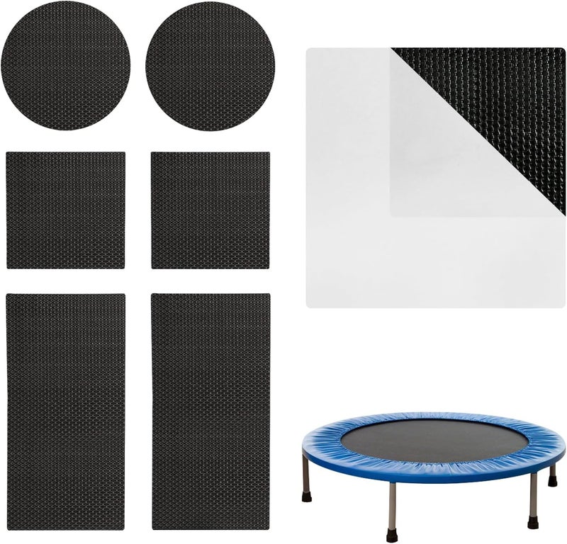 Bezant Self-Adhesive Trampoline Patch Repair Kit 3 Shape Patches Trampoline Repairing Tears or Holes in Trampoline Mats - Image 1