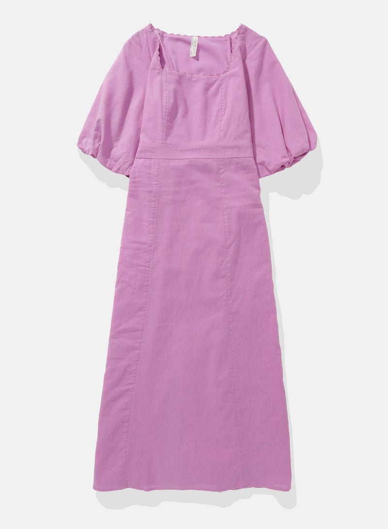 American Eagle Square Neck Dress  - Image 3