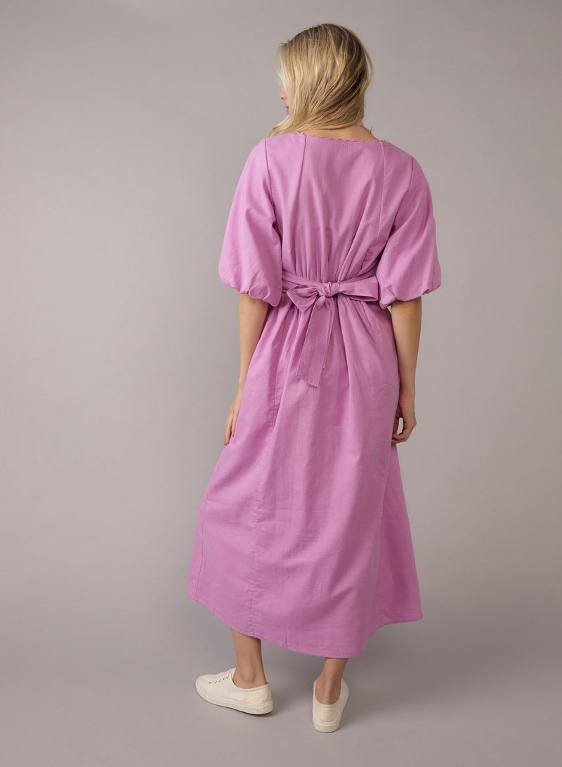 American Eagle Square Neck Dress  - Image 4