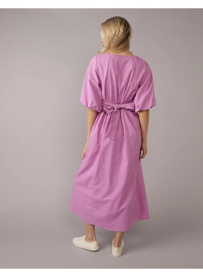 American Eagle Square Neck Dress  - Image 4