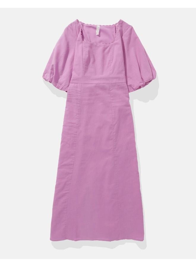 American Eagle Square Neck Dress - Image 3