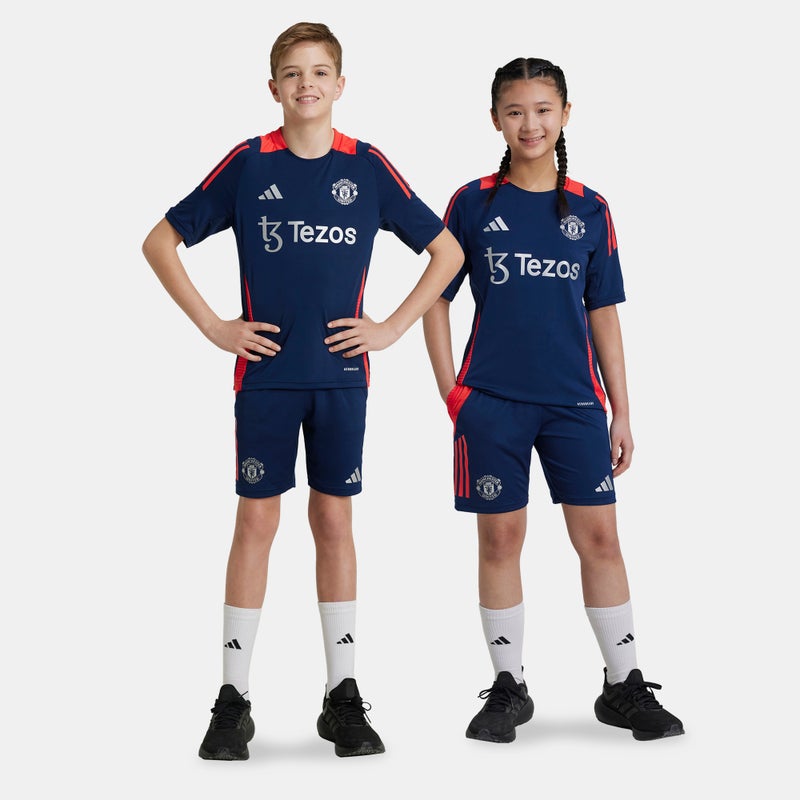 Adidas Kids' Manchester United Tiro 24 Competition Training Football Shorts - Image 3